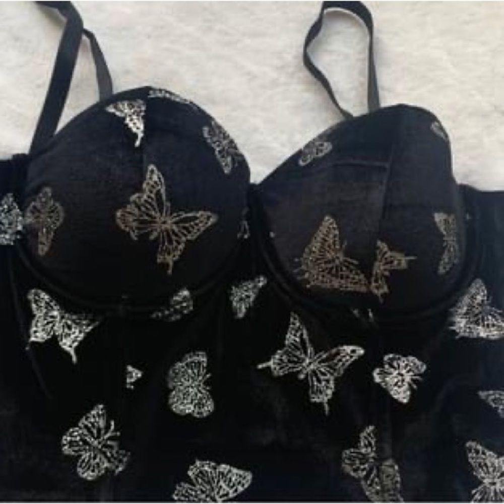 Black Croset Top